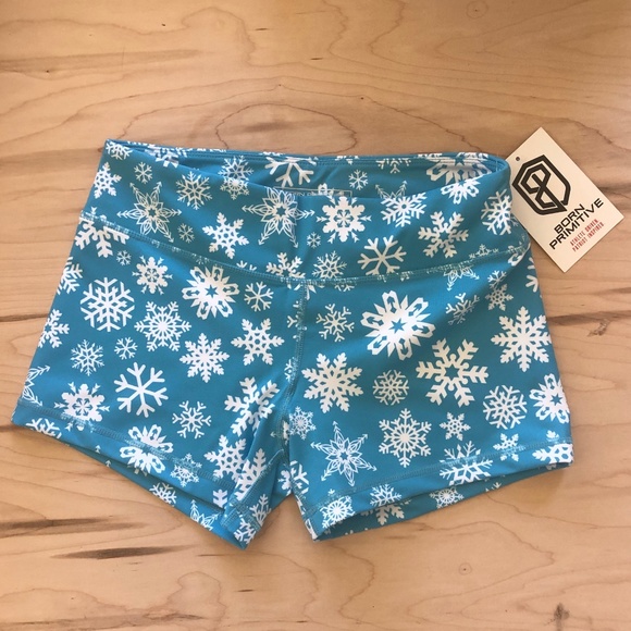 Born Primitive Other - BORN PRIMITIVE - BOOTY SHORTS (SNOWFLAKE)